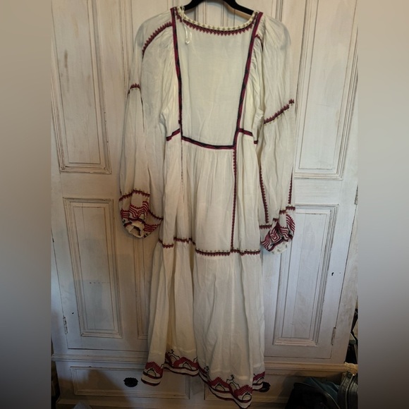 Free People Sweet escape ivory boho dress size Xsmall - Picture 7 of 12